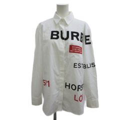 極美品】BURBERRY シーホース モノグラム シルクシャツ 希少 - メルカリ