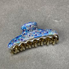 acca アッカ ヘアクリップ ミディアム ブルー美品 - メルカリ