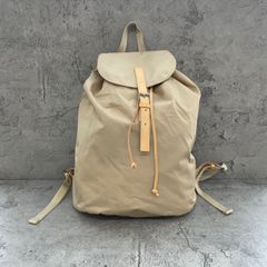 キャンバス レザー リュック バックパック 白帆鎌倉 - メルカリ