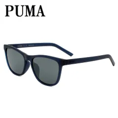 プーマ PUMA PU0501SA 003 サングラス アジアンフィット メガネ 眼鏡 UVカット 紫外線カット メンズ レディース グレー ブルーのサムネイル