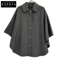 LOUIS VUITTON　ルイヴィトン　【美品/国内正規】RW122W F2CO21WBQ ロゴゴールドボタン アンゴラ/カシゴラ混 ポンチョ　38のサムネイル