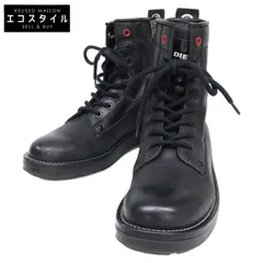 DIESEL　ディーゼル　Y02074 PR030 D-THROUPER DBB W サイドジップ レースアップブーツ　24のサムネイル