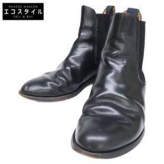 英国製 SANDERS 3461B サイドジップ レザーブーツ 27.5cm - メルカリ