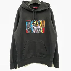 中古】Supreme 18FW Chainstitch Hooded Sweat サイズM ブラック