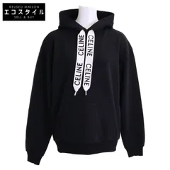 CELINE　セリーヌ　【美品/国内正規】2Y468670Q.38NO ルーズフーディ/プルオーバー パーカー　XSのサムネイル