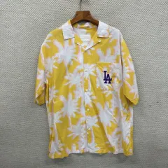 MLB ドジャーズ ハワイアン 半袖シャツ M D04122のサムネイル