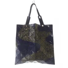 バオバオ イッセイミヤケ BAOBAO ISSEY MIYAKE 流水 RYUSUI トートバッグ ハンドバッグ 紺 ネイビー 茶色のサムネイル