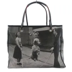 アニヤハインドマーチ ANYA HINDMARCH ハンドバッグ 手提げ 肩掛け プリント グレー /FF ■GY63のサムネイル