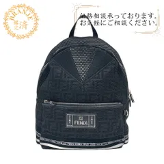 FENDI/フェンディ  7VZ042 ズッカ メッシュ  リュック・デイパック ブラック ユニセックス ブランドのサムネイル
