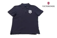 ビクトリノックス Victorinox 中古 半袖ポロシャツ テーラードフィット XS ネイビー コットンのサムネイル