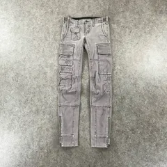 Ralph Lauren Cargo Pants ラルフローレン カーゴパンツ ギミック ミリタリーパンツ スキニー ストレッチ グレー レディース Y2Kのサムネイル