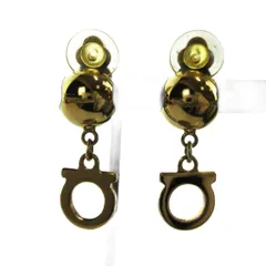 サルヴァトーレフェラガモ Salvatore Ferragamo イヤリング アクセサリー 両耳用 クリップ式 ガンチーニ ゴールド色 ■GY11 /MQのサムネイル