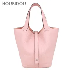エルメス HERMES ハンドバッグ ピコタンロック 18 PM トリヨンクレマンス ローズサクラ シルバー金具 ピンク  B 【箱】【中古】のサムネイル