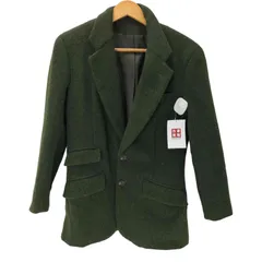 ハリスツイード Harris Tweed メランジ ウール 2B テーラード ジャケット レディース  11のサムネイル
