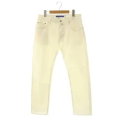 ヤコブコーエン JACOB COHEN パンツ テーパード ストレッチ 34 ホワイト /HK ■GY62のサムネイル
