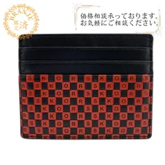 Michael Korsマイケルコース カードホルダー パスケース ブラックのサムネイル