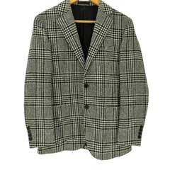 ブラックレーベルクレストブリッジ BLACK LABEL CRESTBRIDGE Cloth by lanificio di Pray ハングトゥース チェック 千鳥格子 ウール 2B テーラード ジャケット メンズ import：S のサムネイル