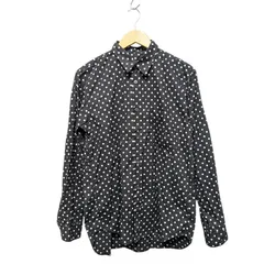 BLACK COMME des GARCONS ブラック コムデギャルソン 長袖シャツ ロングスリーブシャツ ドット柄 1C-B209 ブラック系 サイズL 6647のサムネイル