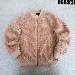 GUESS フリース ボマー ジャケット ピンク S 0604のサムネイル