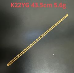 PT850ベネチアンチェーンネックレス40cm 1.8g 地金 資産 これ以上高く 