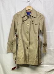 BURBERRY BLUE LABEL バーバリーブルーレーベル 金ボタン トレンチ