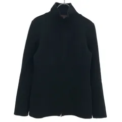 LOEWE ロエベ ジップアップハイネックウールジャケット  ブラック 38のサムネイル