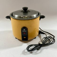 昭和レトロ ナショナル 炊飯器 SR-3F オレンジ - メルカリ