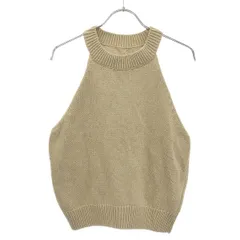 L'Appartement Deuxieme Classe アパルトモン ドゥーズィエム クラス SLEEVELESS KNIT TOP 25-080-560-7100 ベージュのサムネイル