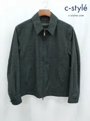 D105 [人気] MACKINTOSH LONDON マッキントッシュロンドン ジャケット 38 ブラック×グリーン系 G1F35-311-08 | ★のサムネイル
