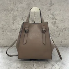 SLOBE IENA　スローブ　イエナ　2way ショルダーバッグ　ハンドバッグ　レザー　グレージュのサムネイル