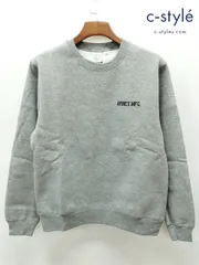 D367 [未使用品] AVIREX アヴィレックス スウェットシャツ M グレー U.S. AIRFORCE トレーナー 783-3232014 | ★のサムネイル