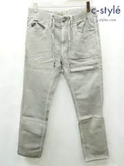 V760 [人気] YANUK ヤヌーク デニムパンツ M グレー Resort Jeans | ★のサムネイル