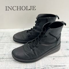 Think! シンク ショートブーツ 38 約24cm 黒 87289 - メルカリ