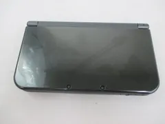  中古品 ゲーム newニンテンドー3DS LL 本体 RED-001 メタリックブラック 動作品 本体のみ