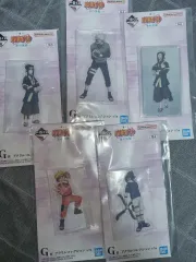 NARUTO -ナルト- 一番くじ 波の国 アークス アクリルフィギュア 5点 未開封新品