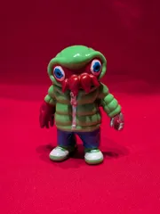 MEDICOMTOY VAG SPECIAL Hyper GYAROMI Fes! GYAROMI クトゥルフオイド ボディ黄緑/顔赤のサムネイル