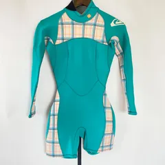 【即購入の場合はお値段交渉OK】タグ付き　ロキシー ロンスプ ウェットスーツ M ロングスリーブスプリング　クイックシルバーのサムネイル