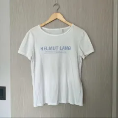 ヘルムート・ラング 半袖Tシャツ 白 ジェニ着用のサムネイル
