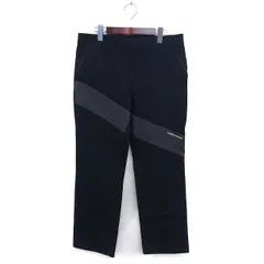 カッパ kappa パンツ ストレート ロゴ コットン 綿 ジップフライ 88 黒 ブラック /NT2のサムネイル