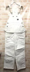 【中古】 BEN DAVIS ベンデイビス CARPENTER OVERALLS アイボリー 32 111454609のサムネイル