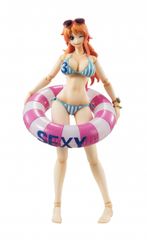바리어블 액션 히어로즈 ONE PIECE 나미(Summer Vacation) 액션 피규어[메가하우스][1주일 이내 발송]
