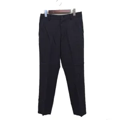 ピーエスポールスミス PS Paul Smith 国内正規品 スラックス センタープレス パンツ ウール M チャコールグレー /FT46のサムネイル