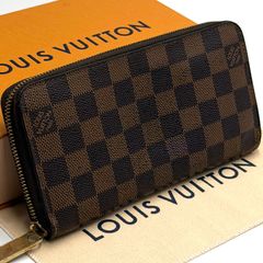 ルイヴィトン ダミエ エベヌ ジッピーウォレット 長財布 ラウンド