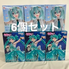 未開封 初音ミク BPEV 他 初音ミクClearluxe EmeraldGem 他 フィギュア 6個セット SF6250 c107