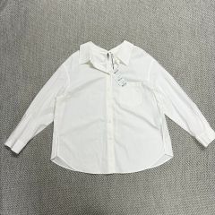 マディソンブルー B刺繍 メッセージ半袖オックスシャツ 白 vg3 - メルカリ