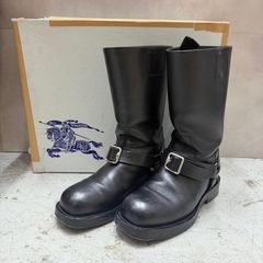 Burberry 24ss ロングブーツ Boots 41 深水光太 - メルカリ