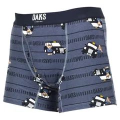 ダックス DAKS ボクサーパンツ 下着 インナー アンダーウェア メンズ 前閉じ M-L メンズ下着 男性 0205-63、チャコールのサムネイル