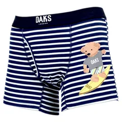 ダックス DAKS ボクサーパンツ 下着 インナー アンダーウェア メンズ 前閉じ M-L メンズ下着 男性 0206-63、021463-48のサムネイル