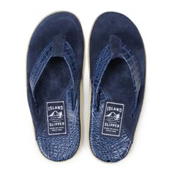 ISLAND SLIPPER】アイランドスリッパ トングサンダル ネイビー - メルカリ