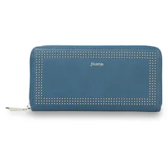 ジュエティ jouetie 財布 長財布 レディース ラウンドファスナー MICRO STUDS ROUND ZIP LONG WALLET JUT-80840W、ネイビー(26)のサムネイル